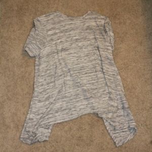 black and white shirt
